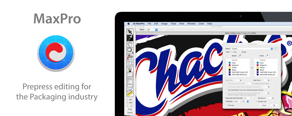 MaxPro Prepress editing for the packaging industry