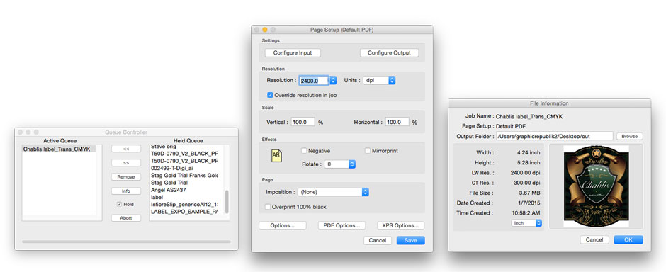 Graphic Republik - MaxPro RIP Screenshots